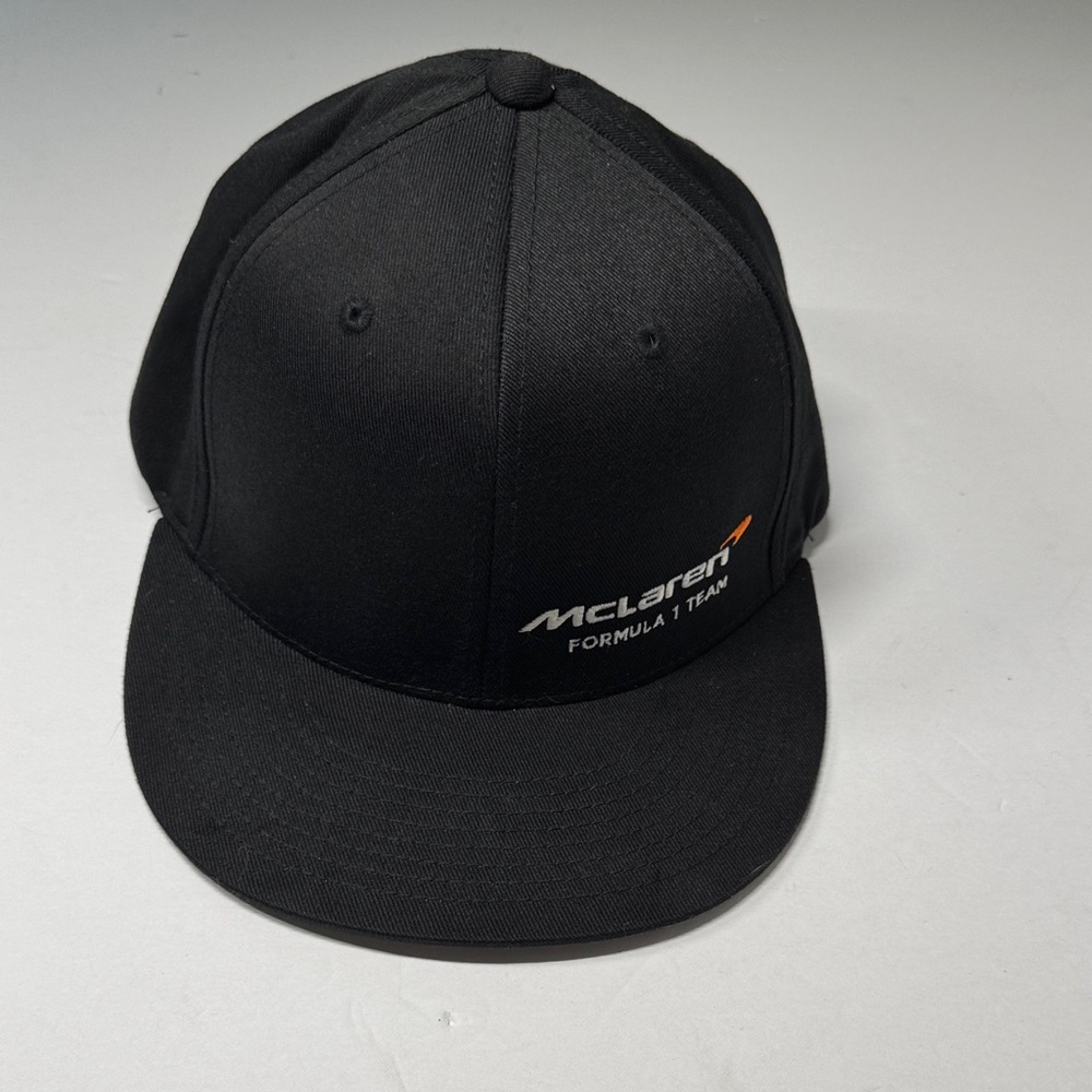 McLaren Flst Brim Formula 1 Team Black Cap